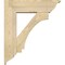 Ekena Millwork Imperial Traditional Rough Sawn Bracket w/ Offset Brace, Douglas Fir, 8"W x 28"D x 32"H BKT0806X28X32IMP01RDF - alternate 2